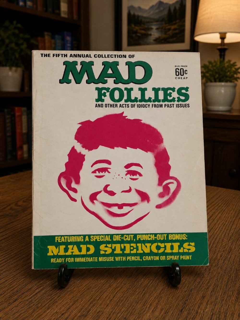 1967 MAD Follies #5 Vintage MAD Magazine Stencils Incomplete
